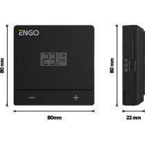 Engo controls easy-230b - dobowy, przewodowy regulator