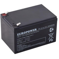 Akumulator agm europower serii ep 12v 12ah (żywotność 6-9 lat)