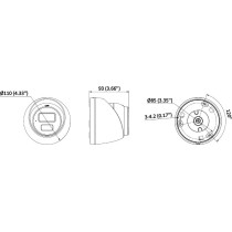 Kamera ip hikvision ds-2cd1383g2-liuf 2.8mm