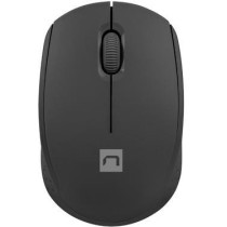 Mysz natec stork bezprzewodowa 1600dpi czarna optyczna usb