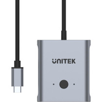 D1078a unitek dwukierunkowy przełącznik usb-c 4k
