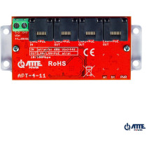 Atte Apt-4-11 Switch Poe 4 Portowy 10/100Mbps, Extender