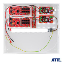 Zestaw Buforowy Do 16 Kamer Ip Switch Po 16P+2G Atte Ipups-16-20-H