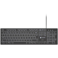 Klawiatura numeryczna natec herring glow białe podświetlenie