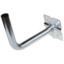 Uchwyt corab ścienny/balkonowy gięty usbc-38/300h  8026