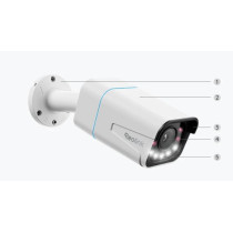 Kamera ip reolink p430 poe 8mp 5x zoom biała